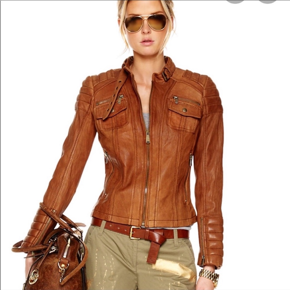 Michael Kors leather jacket - Picture 13 of 13